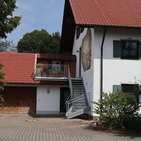 Ferienwohnung Bio-Bauernhof Eisele Scheuring Exterior foto